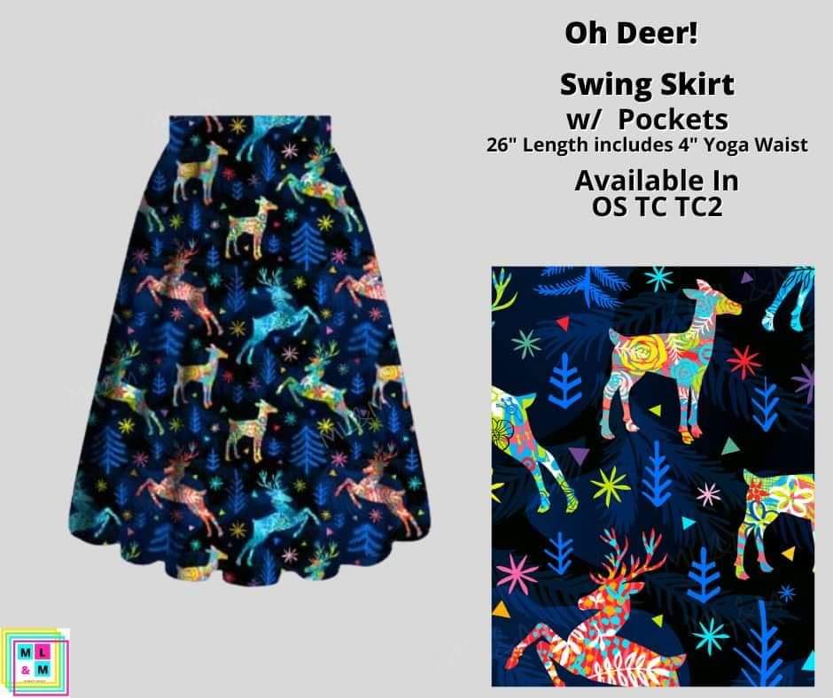 Oh Deer! Skirt