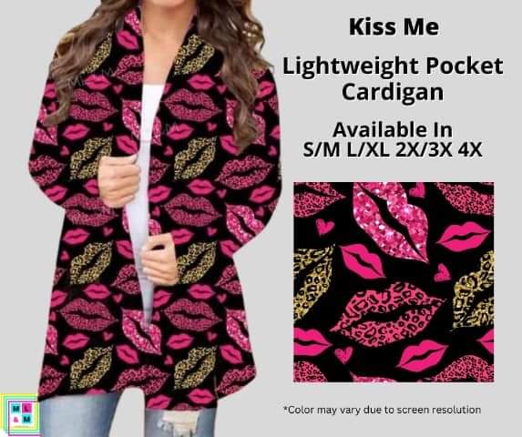 Kiss Me Pocket Cardigan