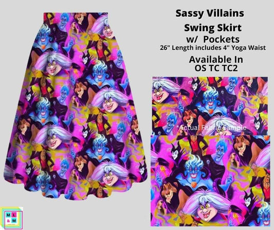 Sassy Villians Skirt