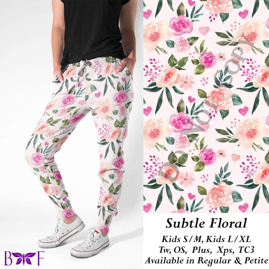 Subtle Floral leggings