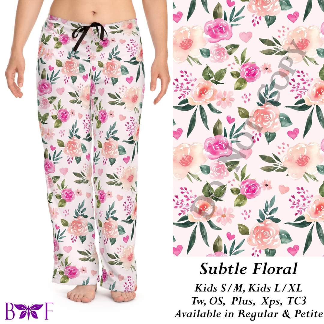 Subtle Floral leggings