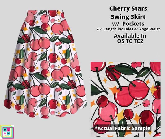 Cherry Stars Skirt
