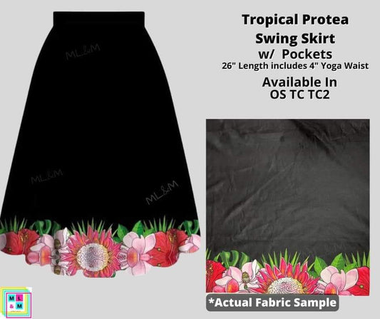 Tropical Protea Skirt