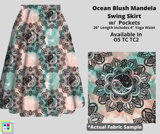Ocean Blush Mandela Skirt