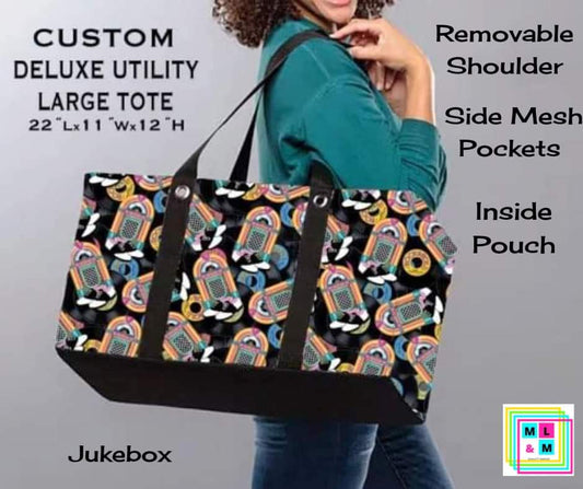 Jukebox Collapsible Tote