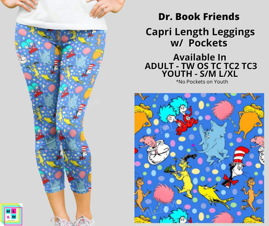 Dr Book Favorites Capri Length w/ Pockets