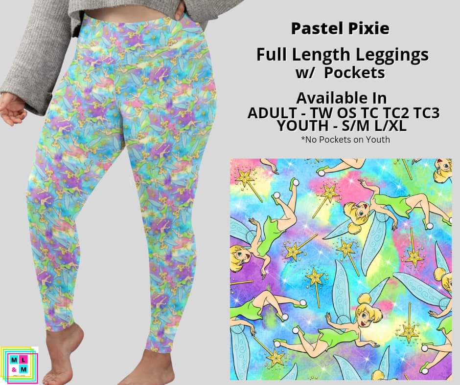 Pastel Pixie Full Length Leggings