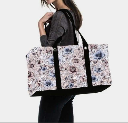 Summer Blooms Large Tote