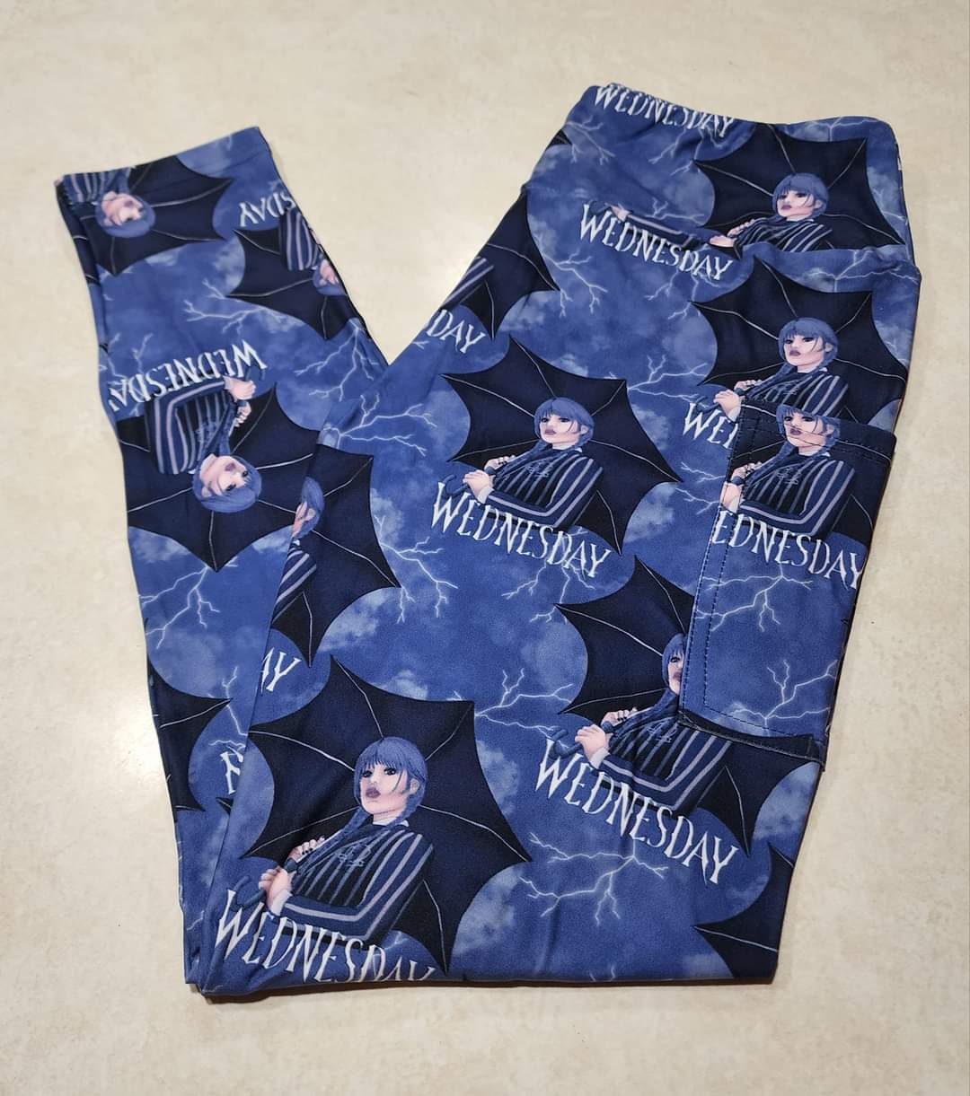 Goth Family Girl Full Length w/ Pockets