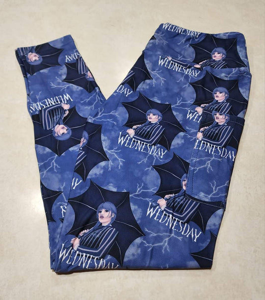 Goth Family Girl Full Length w/ Pockets