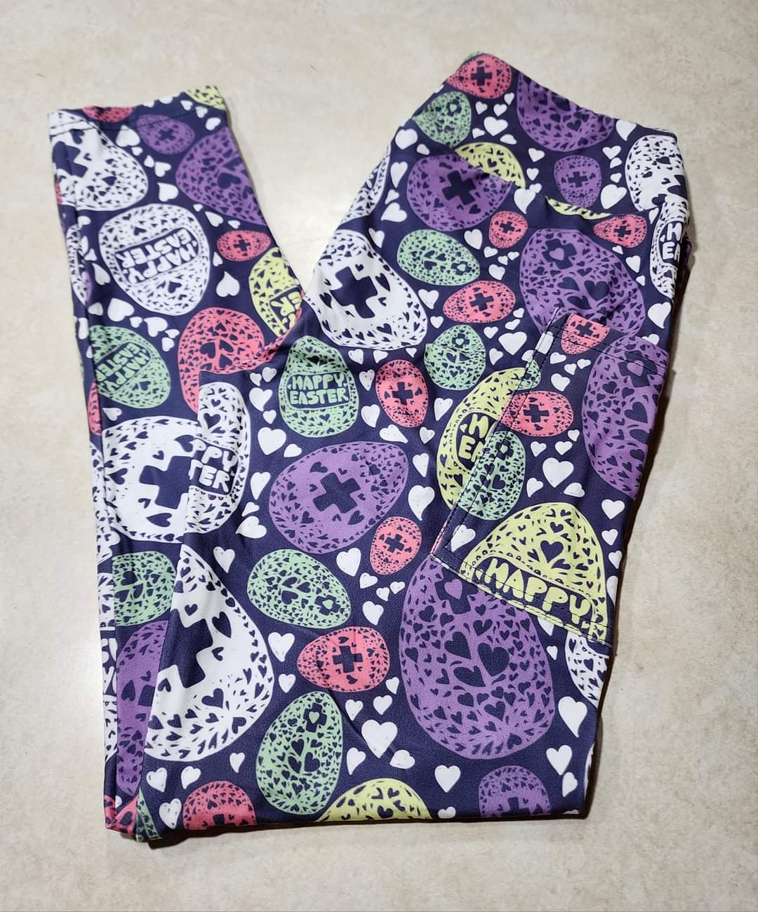 Classic Easter Eggs Full Length w/ Pockets