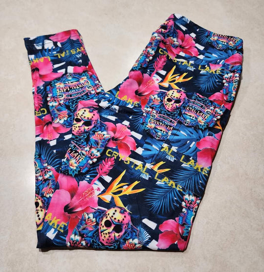 Tropical Horror Full Length w/ Pockets