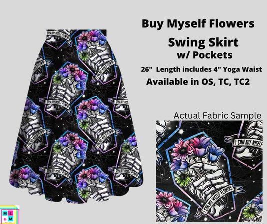 Buy Myself Flowers Skirt