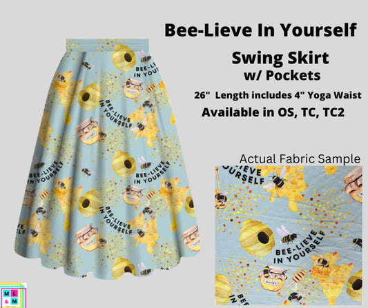 Bee-lieve in Yourself Skirt