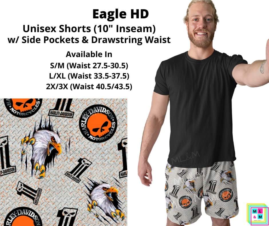 Eagle HD Unisex Shorts