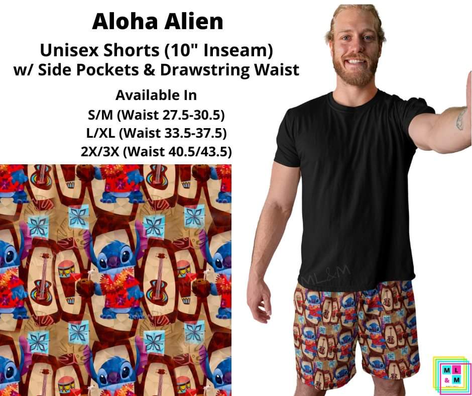 Aloha A Unisex Shorts