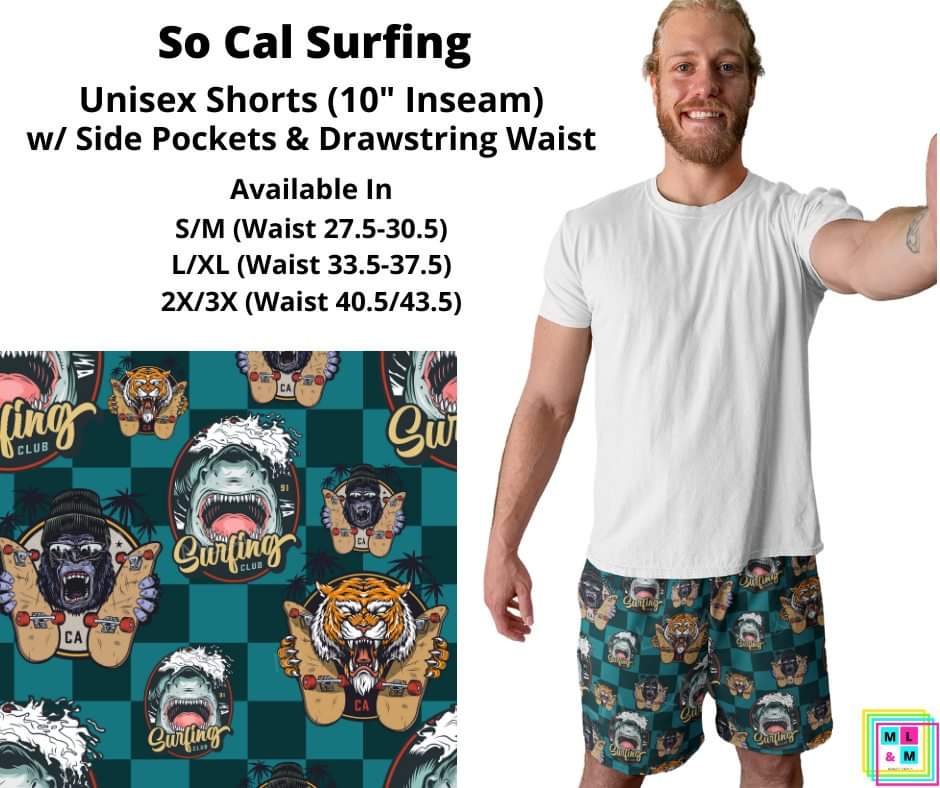 So Cal Surfing Unisex Shorts