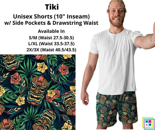 Tiki Unisex Shorts