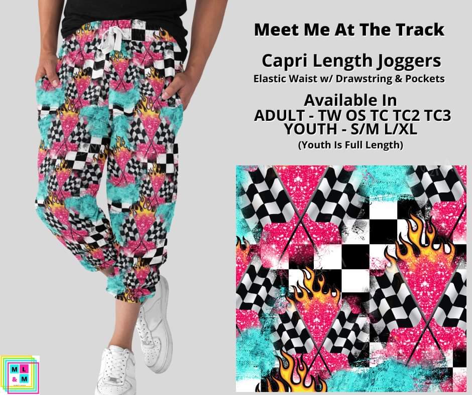 Meet Me At The Track Jogger Capri