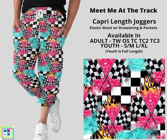 Meet Me At The Track Jogger Capri