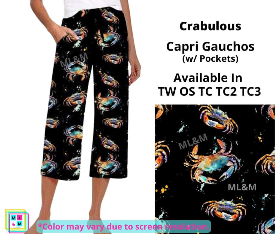 Crabulous Capri Gauchos