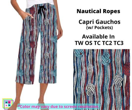Nautical Ropes Capri Gauchos