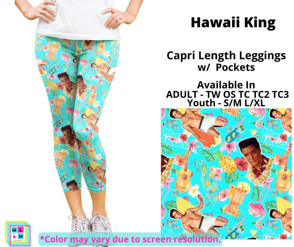 Hawaii King Capri Length w/ Pockets