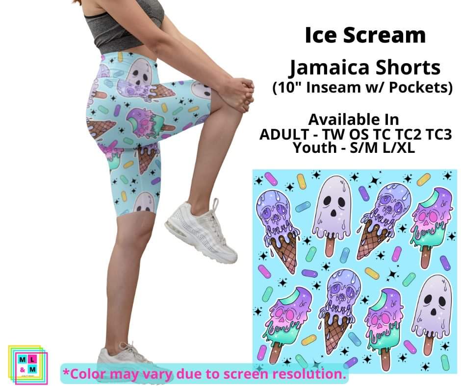 Ice Scream 10" Jamaica Shorts