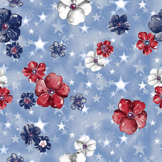 Stars and Flowers Capris and skorts with pockets