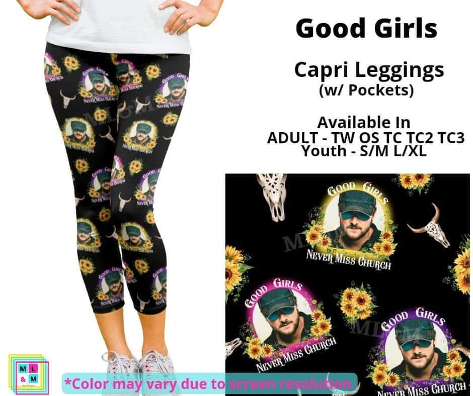 Good Girls Capri Length w/ Pockets
