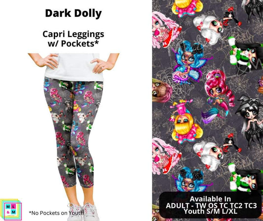 Dark Dolly Capri Length w/ Pockets