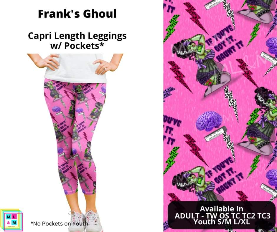 Frank's Ghoul Capri Length w/ Pockets