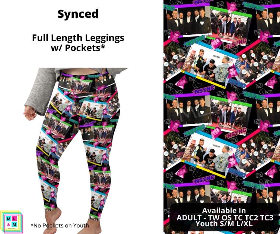 Synced Full Length Leggings w/ Pockets