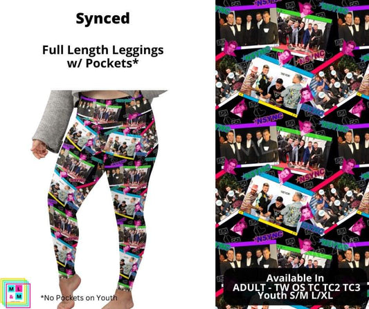 Synced Full Length Leggings w/ Pockets