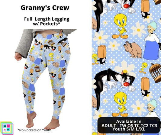 Granny's Crew Full Length Leggings w/ Pockets