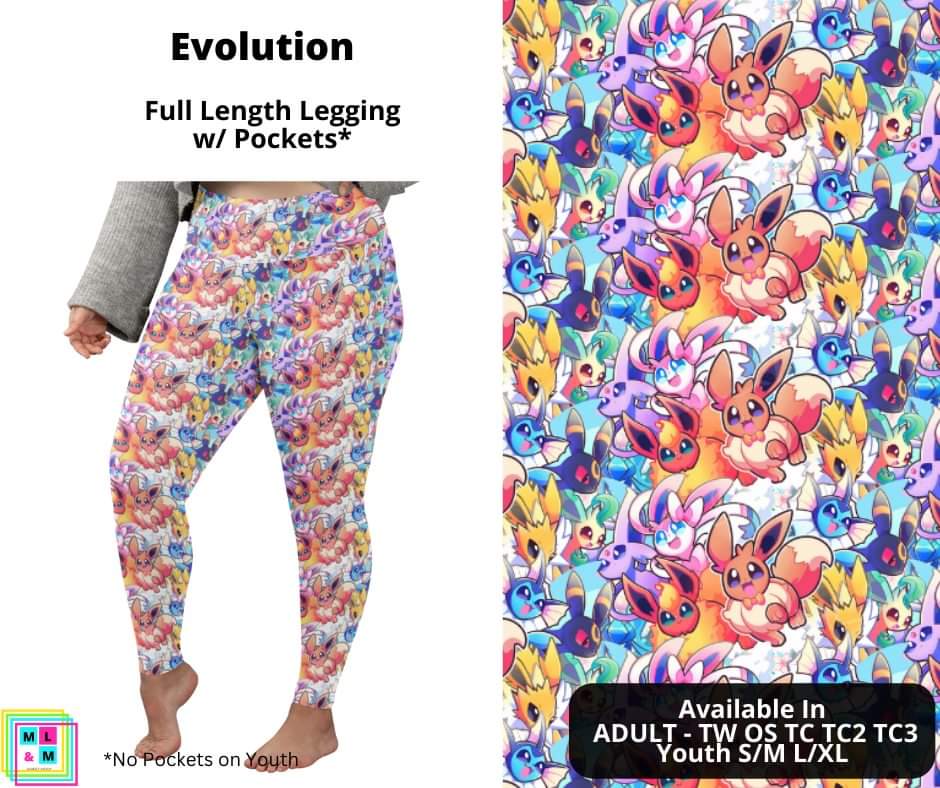 Evolution Full Length Leggings w/ Pockets