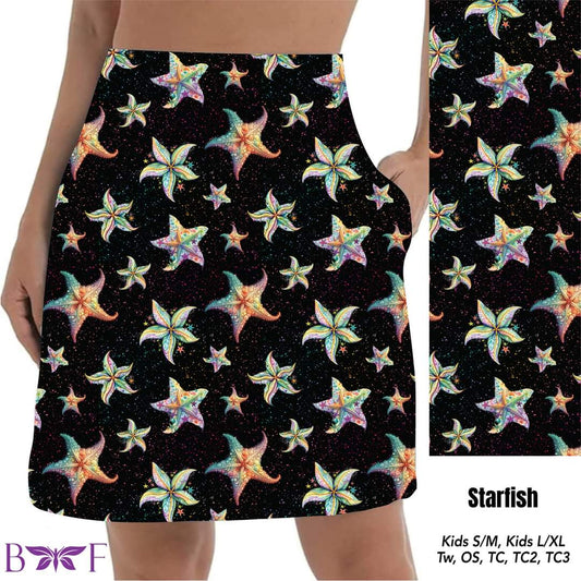 Starfish skorts with pockets