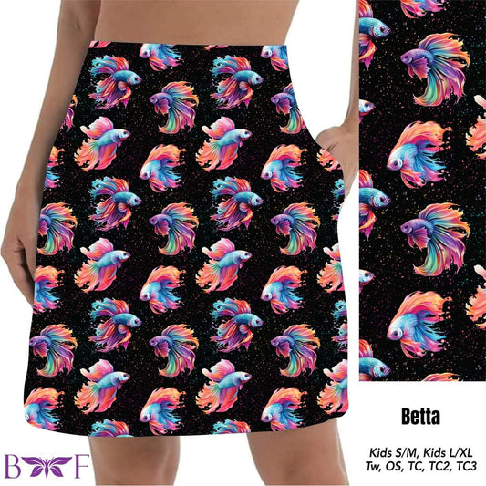 Betta skorts with pockets