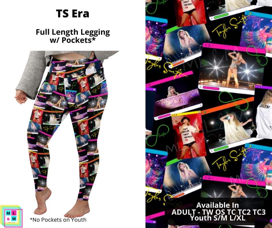 TS Era Full Length Leggings w/ Pockets