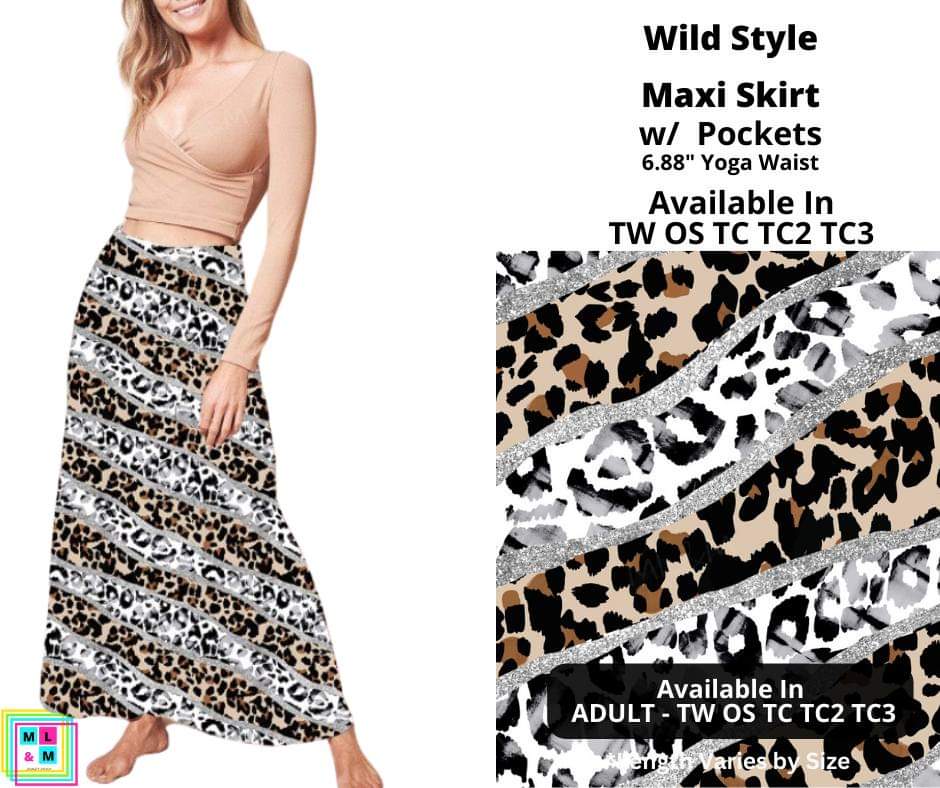 Wild Style Maxi Skirt