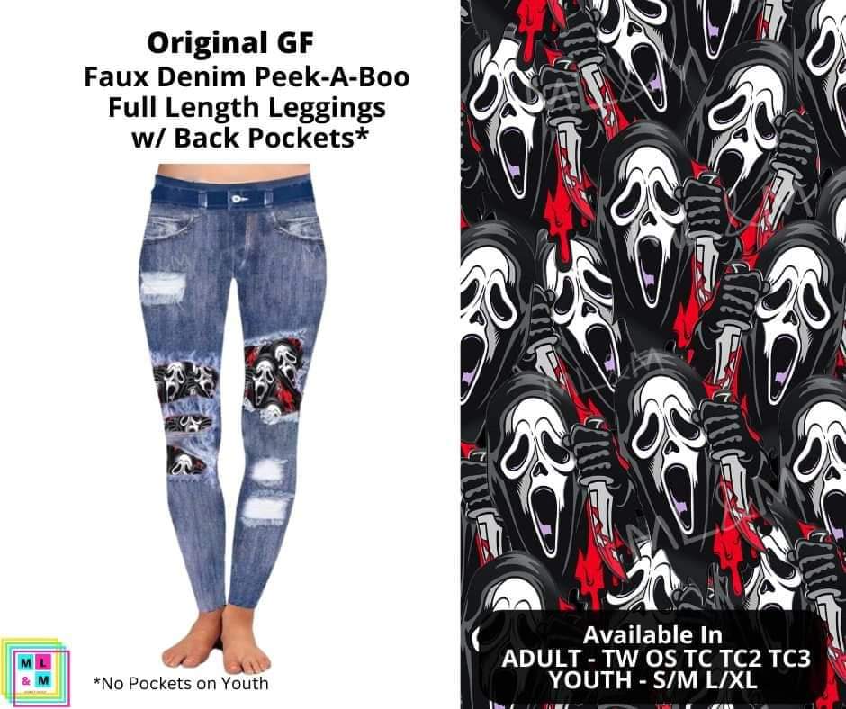 Original GF Faux Denim Full Length
