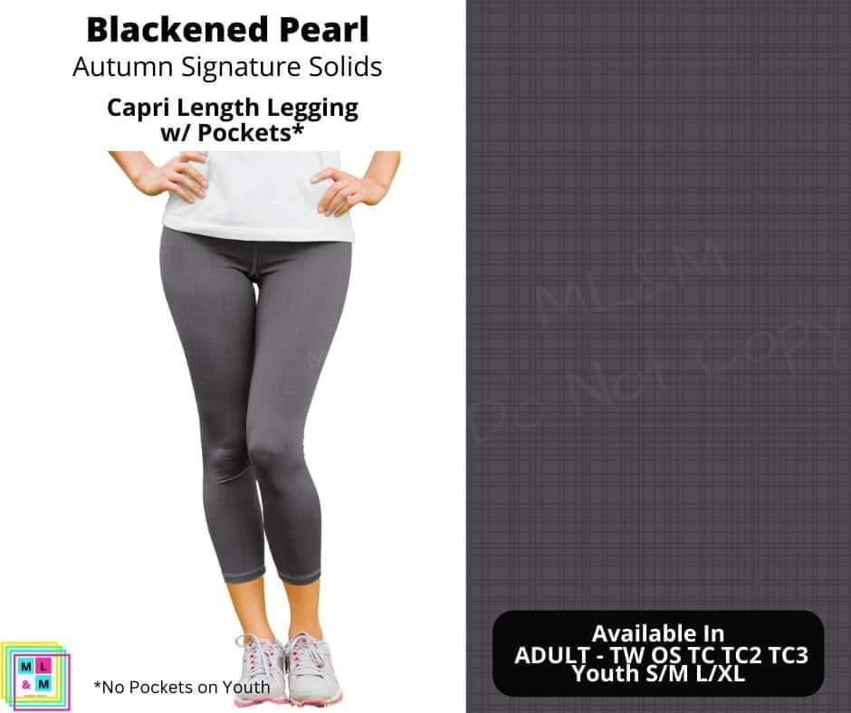 Blackened Pearl Capri Length w/ Pockets