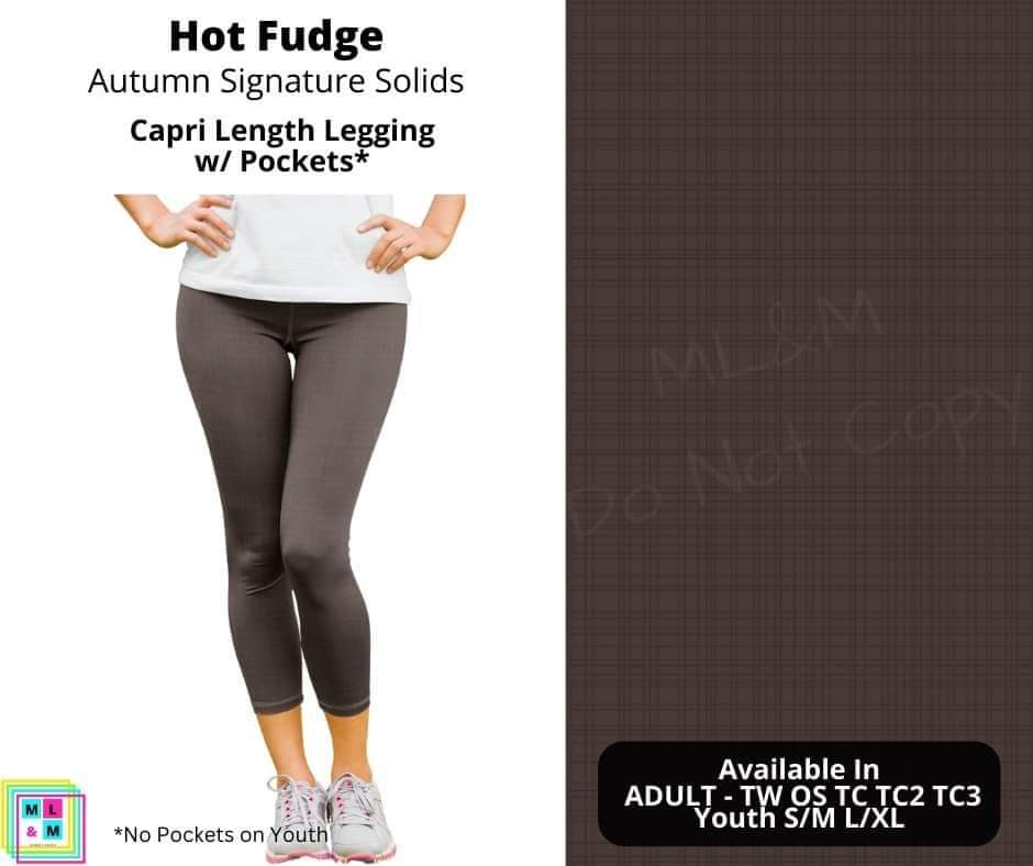 Hot Fudge Capri Length w/ Pockets