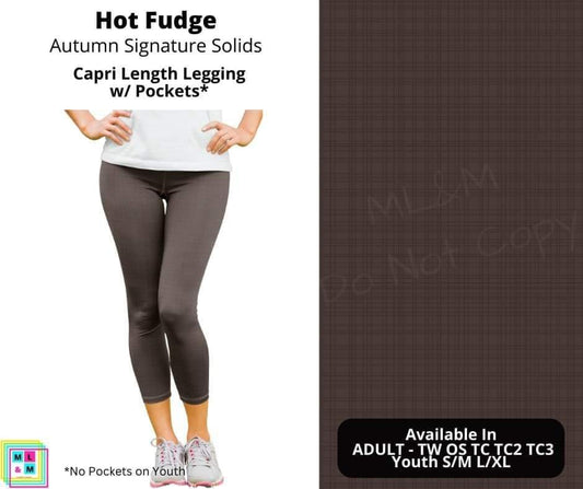 Hot Fudge Capri Length w/ Pockets