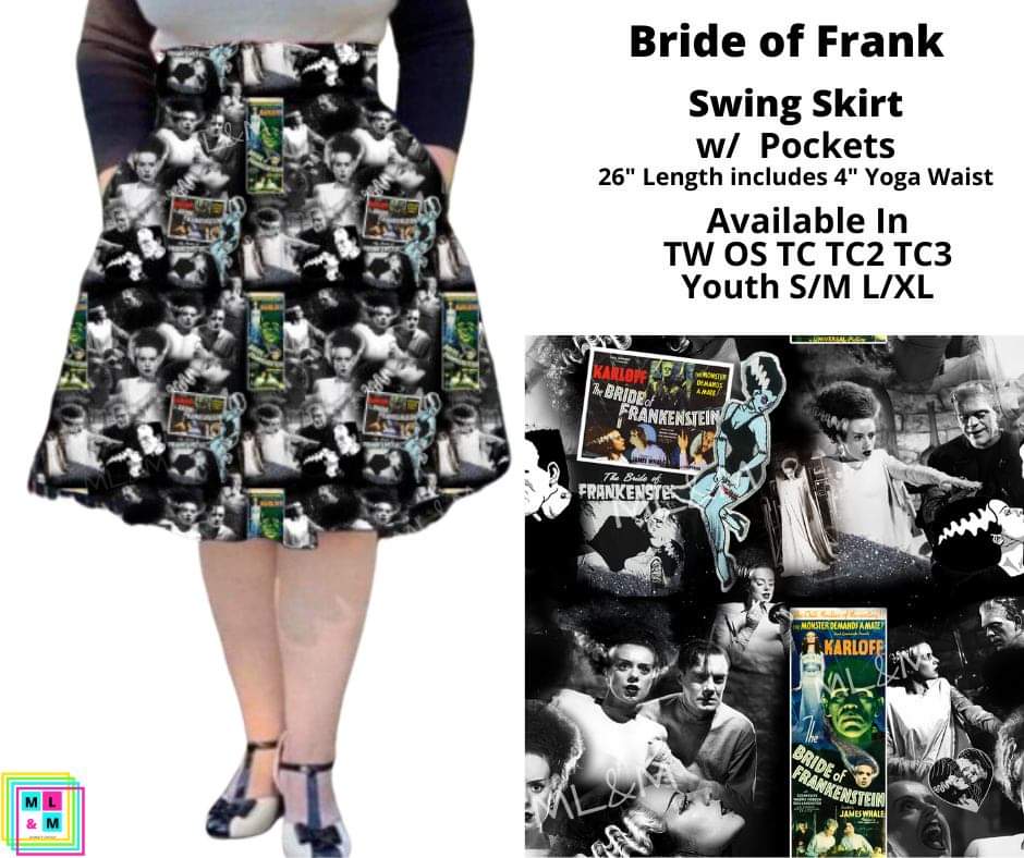 Bride of Frank Swing Skirt