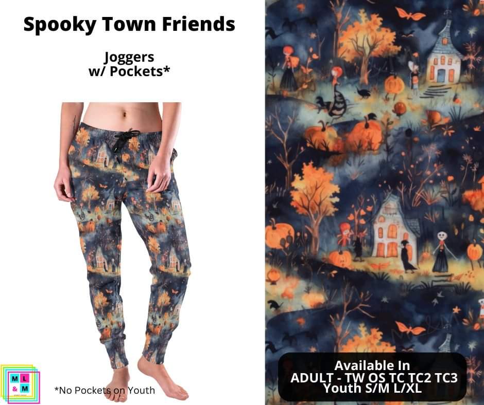 Spooky Town Friends Joggers