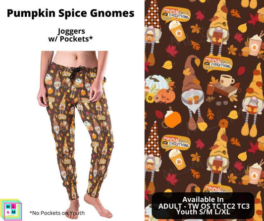 Pumpkin Spice Gnomes Joggers
