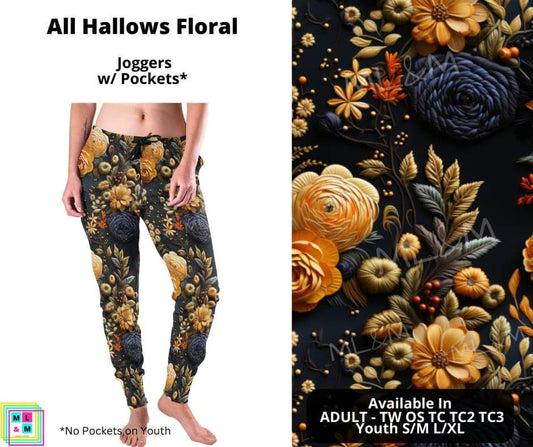 All Hallows Floral Joggers