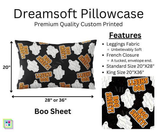 Boo Sheet Dreamsoft Pillowcase