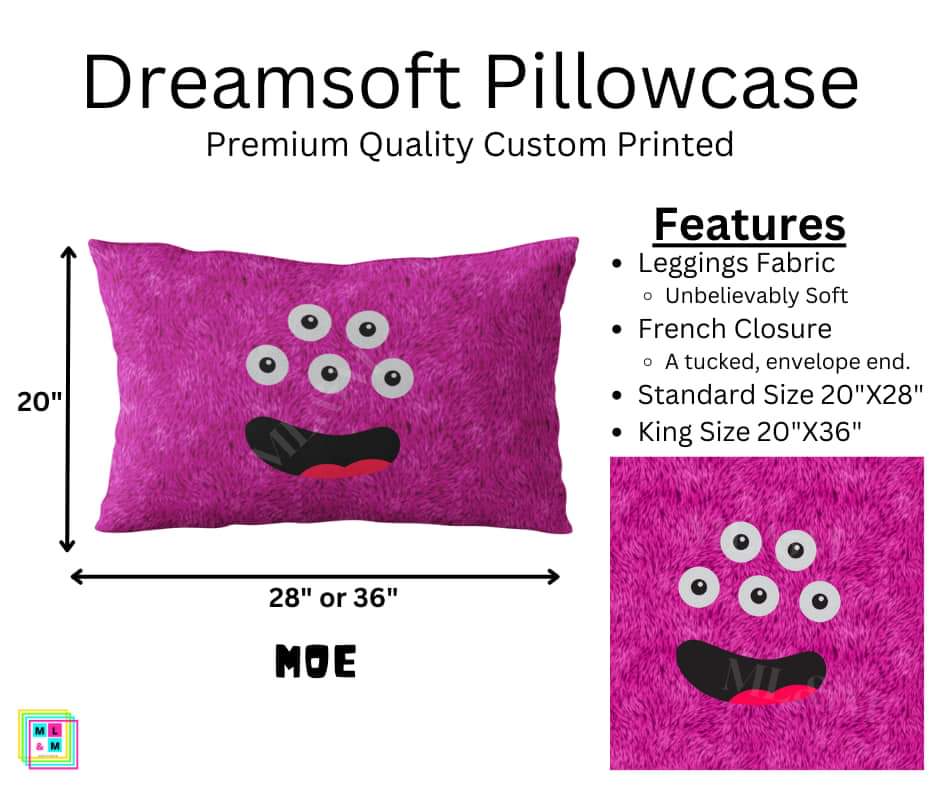 Moe Dreamsoft Pillowcase